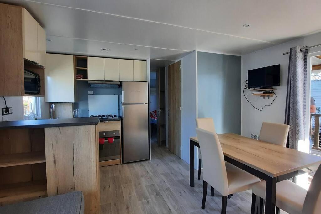 Mobil-Home Loic Camping Les Dunes De Contis แซ็งต์-จูเลียง-อ็อง-บอร์ง ภายนอก รูปภาพ