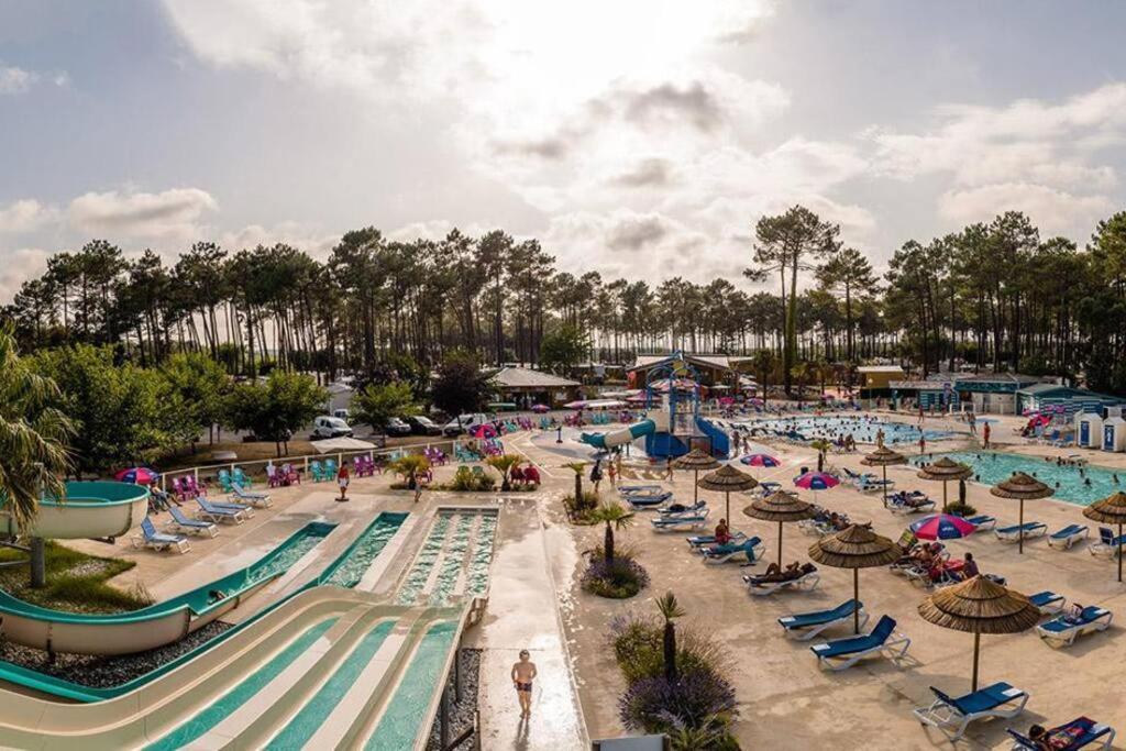 Mobil-Home Loic Camping Les Dunes De Contis แซ็งต์-จูเลียง-อ็อง-บอร์ง ภายนอก รูปภาพ